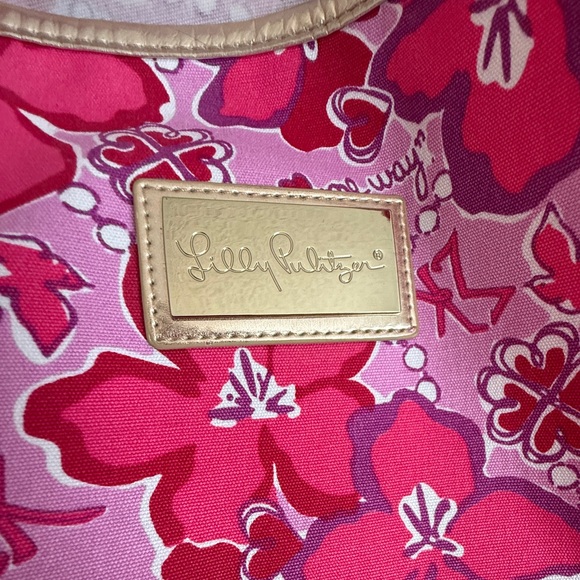 Lilly Pulitzer x Sigma Kappa Sorority Tote & Cosmetic Bag Set - NWT - Picture 5 of 7